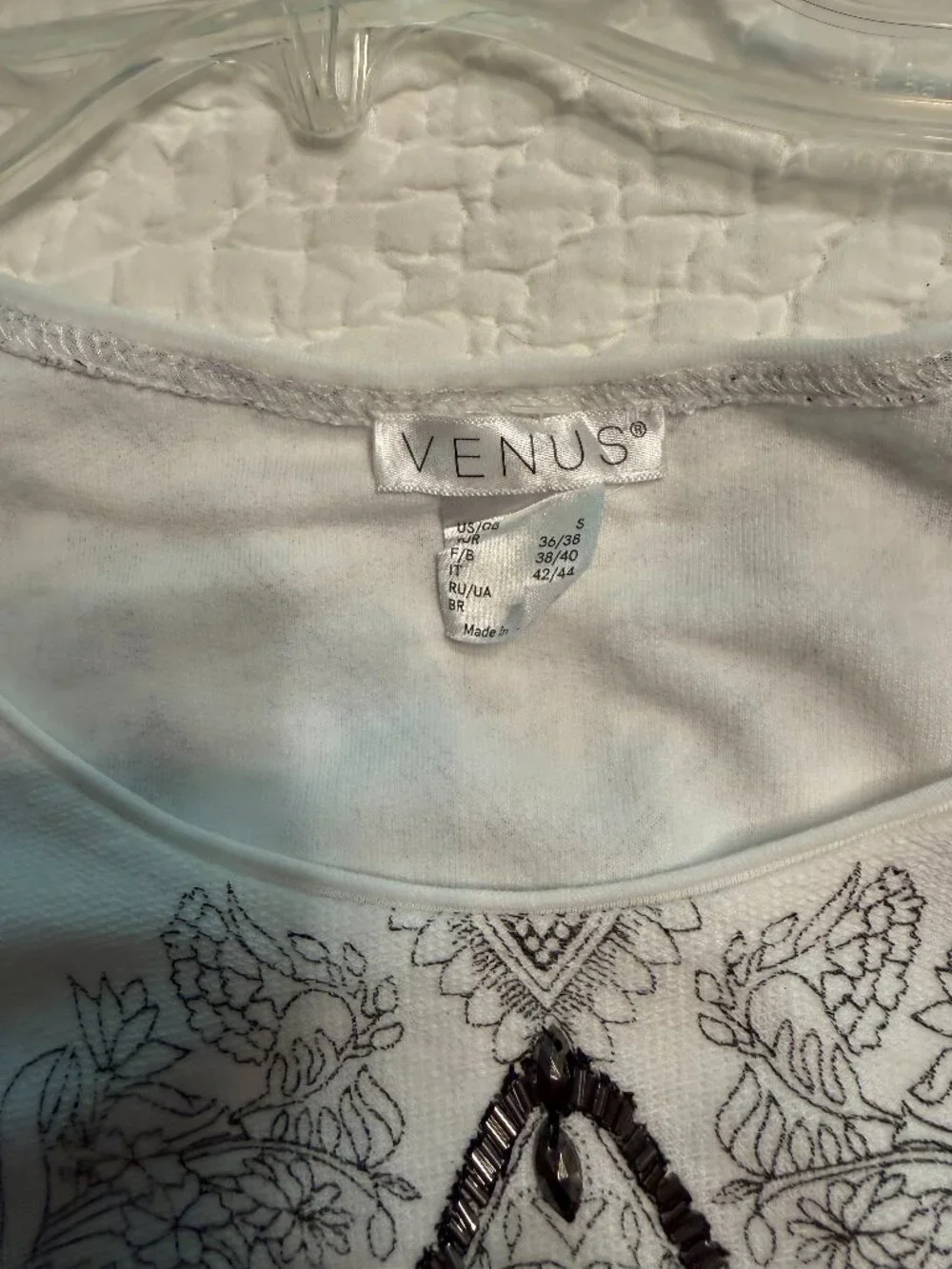 *Venus Black & White Dress*